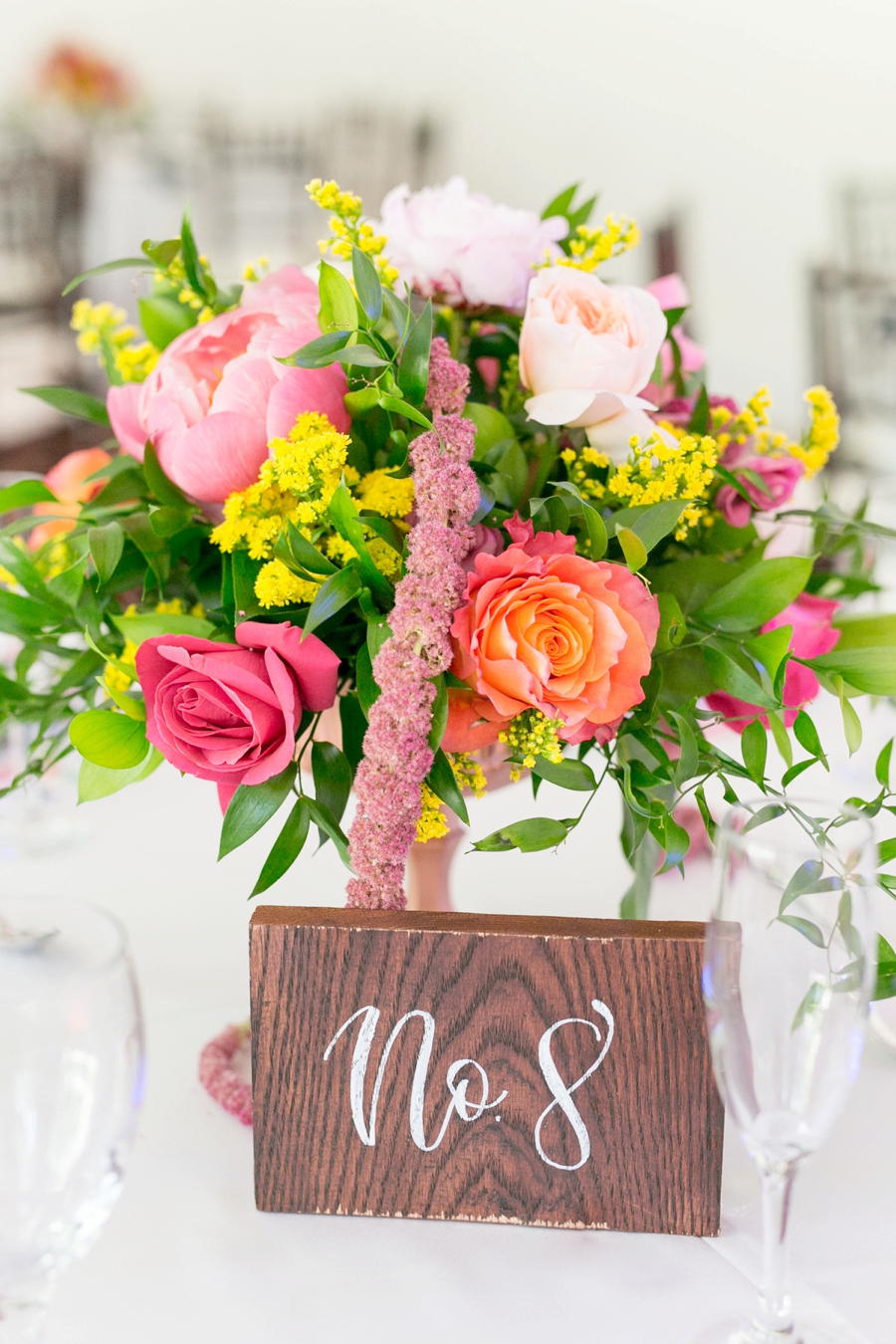 A Colorful & Chic Central Florida Wedding via TheELD.com