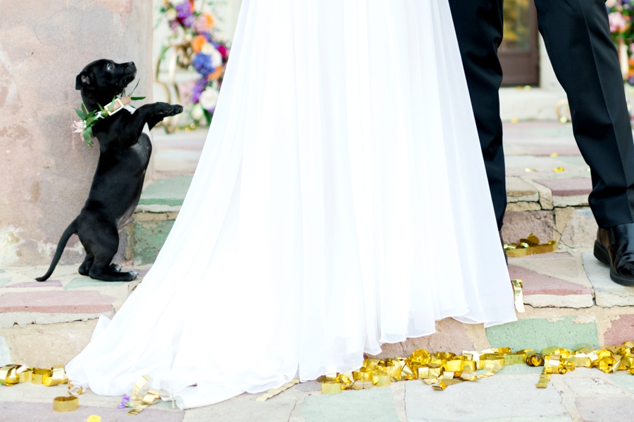 Jewel Toned Vintage Romantic Wedding Ideas via TheELD.com