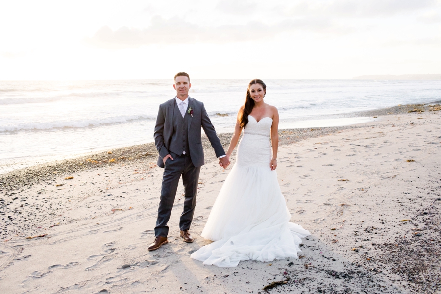 A Blush & Burgundy San Clemente Wedding via TheELD.com