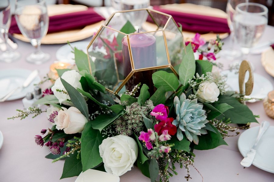 A Blush & Burgundy San Clemente Wedding via TheELD.com