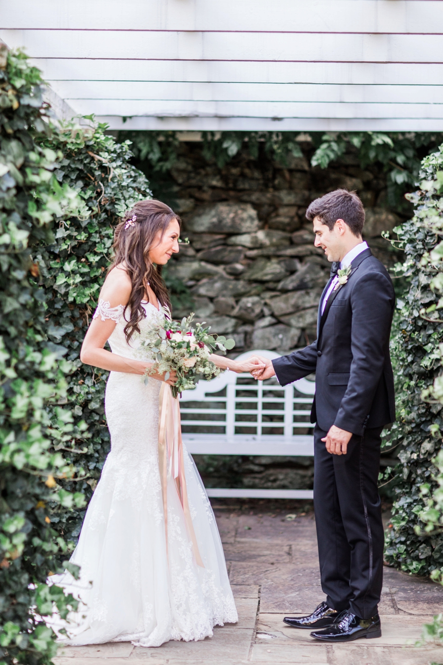 Classic Garden Inspired Wedding In Virginia via TheELD.com