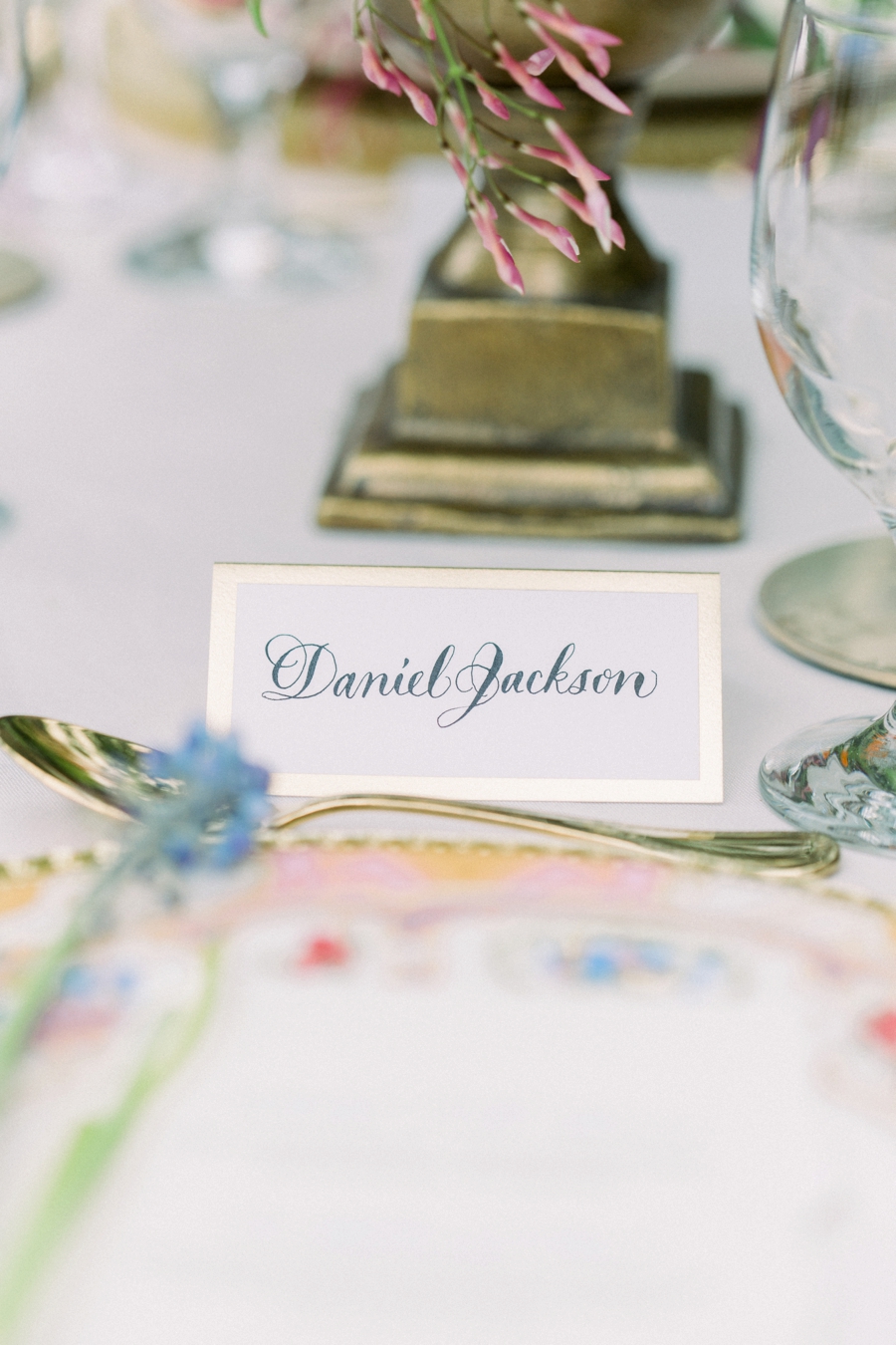 Organic Wedding Inspiration in Lavender and Blue via TheELD.com