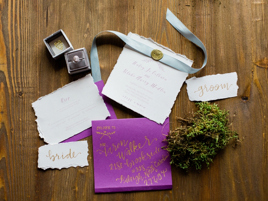 Vibrant & Industrial Wedding Inspiration via TheELD.com