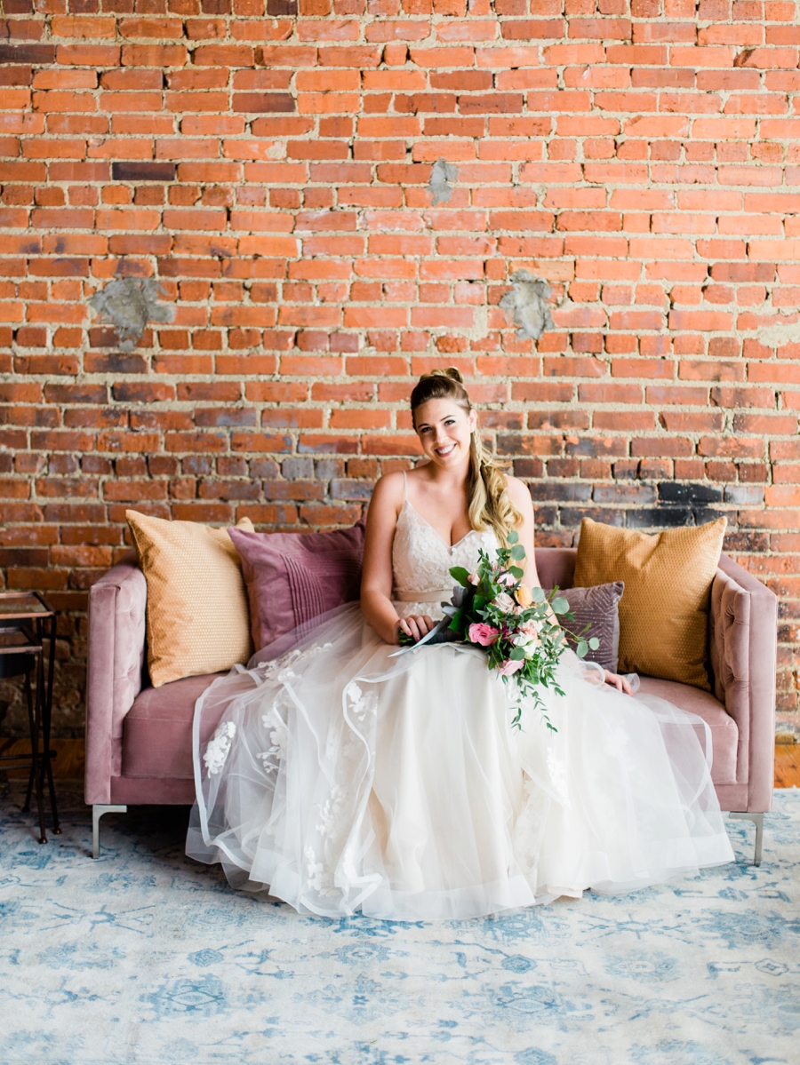 Vibrant & Industrial Wedding Inspiration via TheELD.com