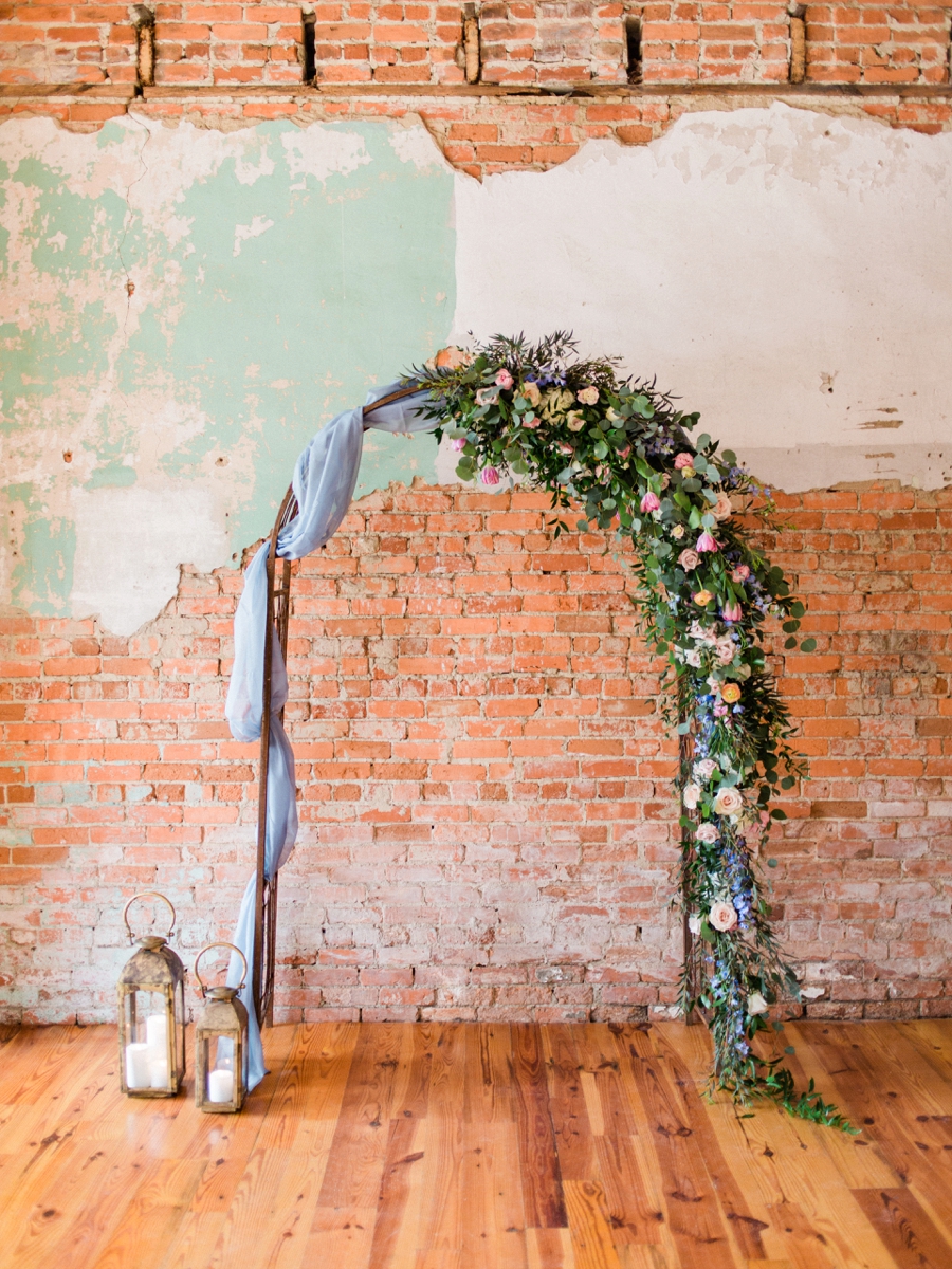 Vibrant & Industrial Wedding Inspiration via TheELD.com