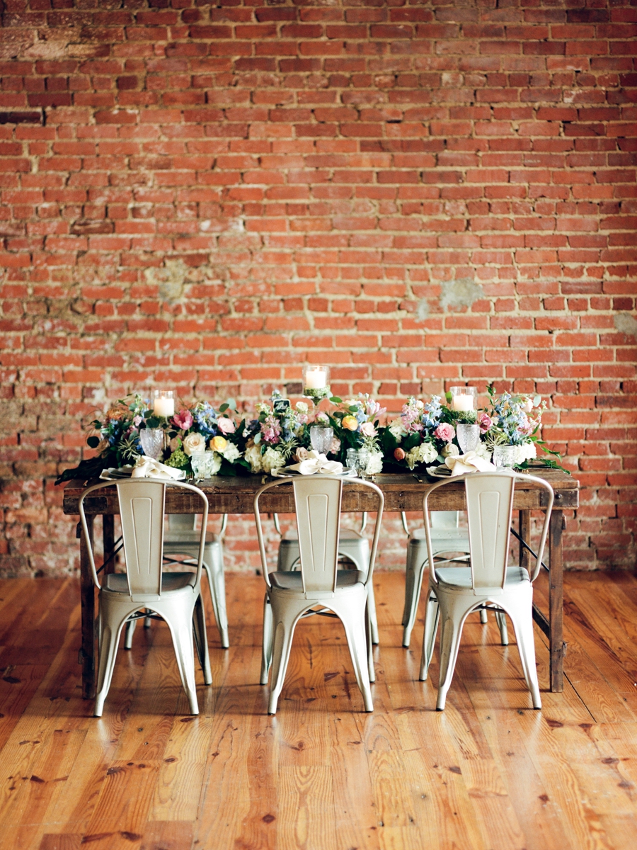 Vibrant & Industrial Wedding Inspiration via TheELD.com