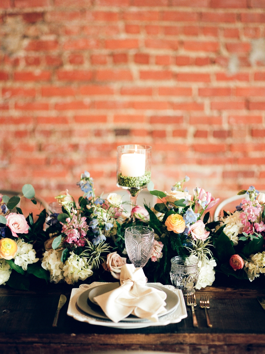 Vibrant & Industrial Wedding Inspiration via TheELD.com