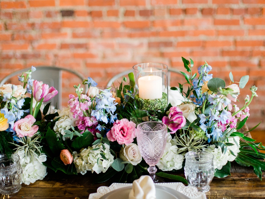 Vibrant & Industrial Wedding Inspiration via TheELD.com