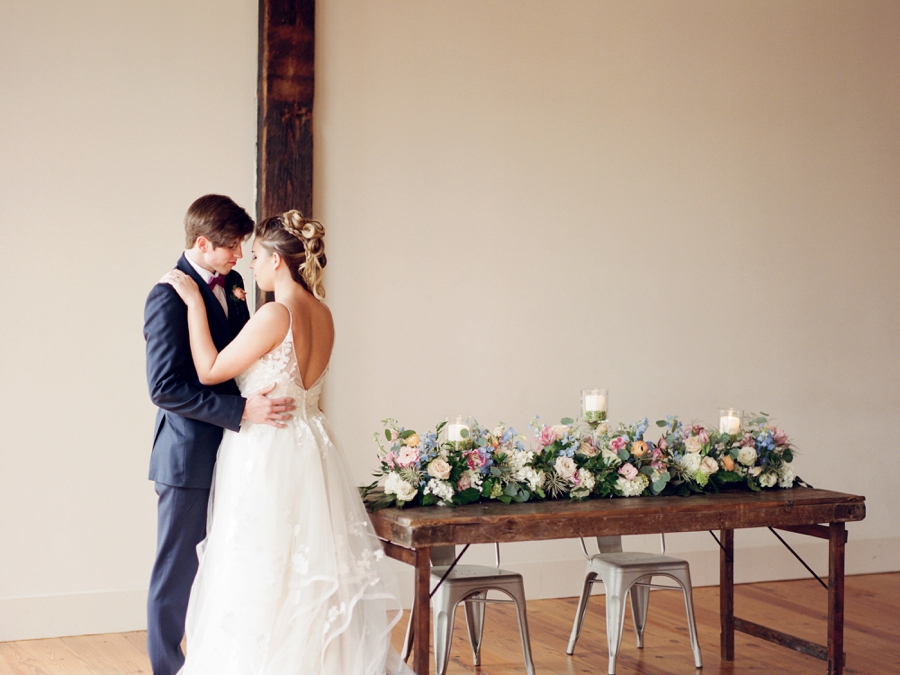 Vibrant & Industrial Wedding Inspiration via TheELD.com