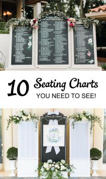 10 Seating Charts You NEED To See! | Every Last Detail