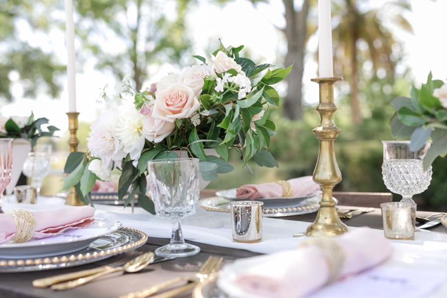 A Modern, Garden Inspired Wedding Design via TheELD.com