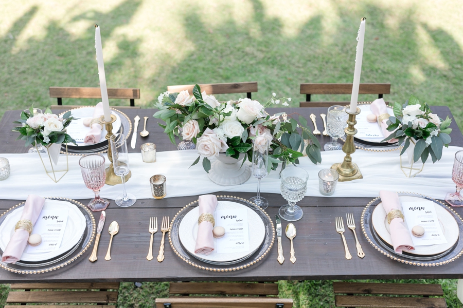 A Modern, Garden Inspired Wedding Design via TheELD.com