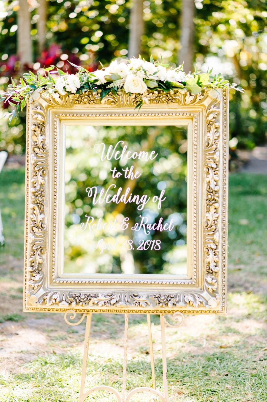 An Elegant Sarasota Garden Wedding via TheELD.com