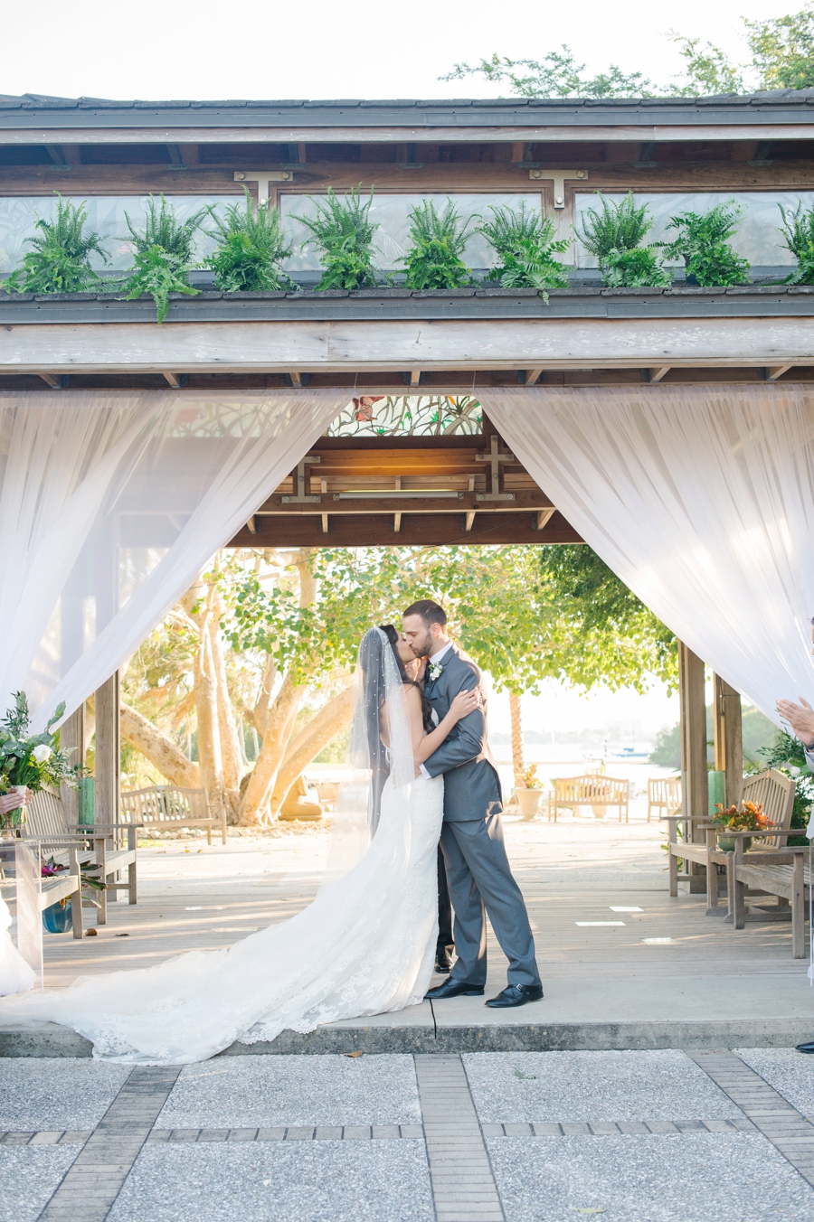 An Elegant Sarasota Garden Wedding via TheELD.com