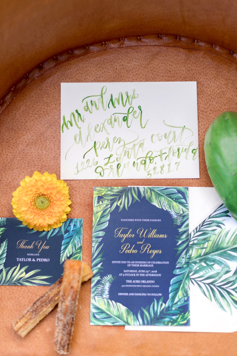 Colorful Wedding Ideas Inspired By Mexico via TheELD.com