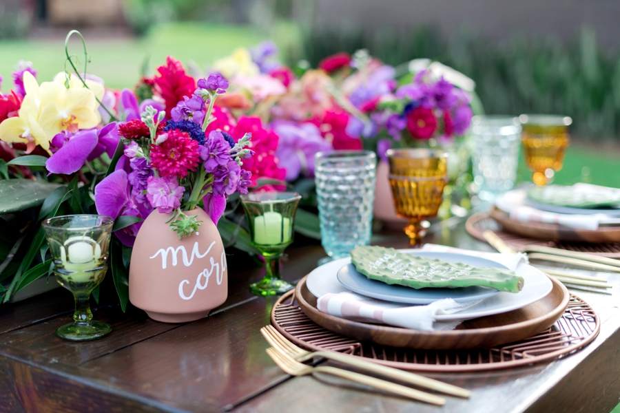 Colorful Wedding Ideas Inspired By Mexico via TheELD.com