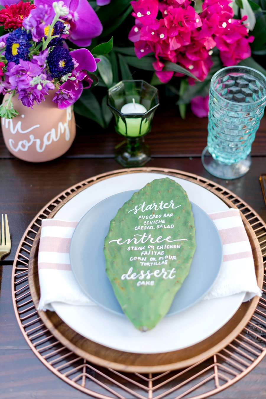 Colorful Wedding Ideas Inspired By Mexico via TheELD.com