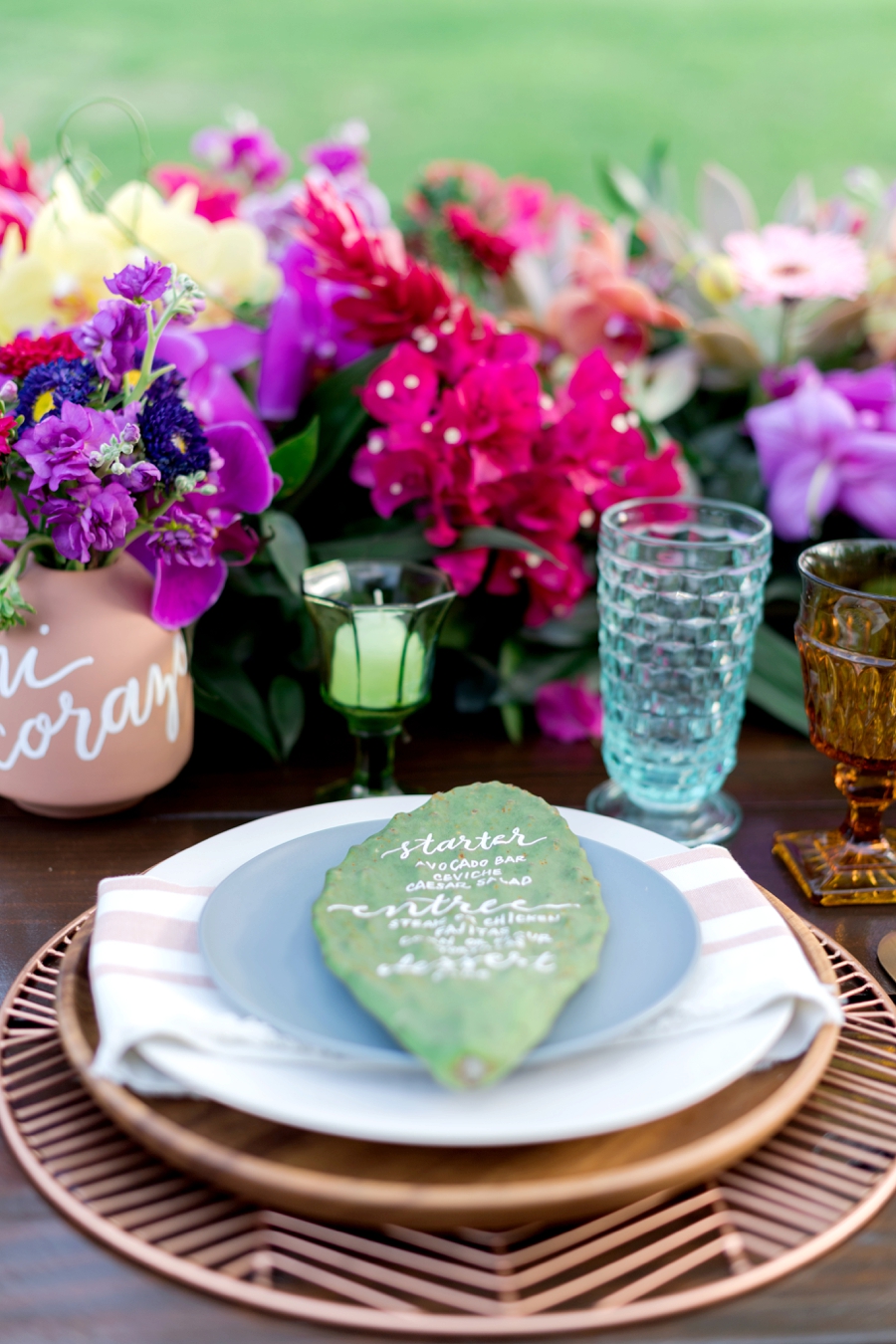 Colorful Wedding Ideas Inspired By Mexico via TheELD.com