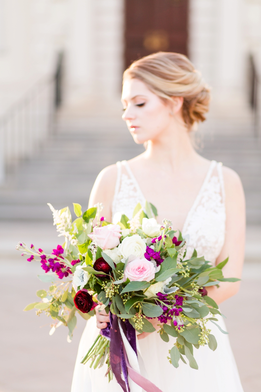 Elegant, Romantic Blush & Plum Wedding Ideas | Every Last Detail