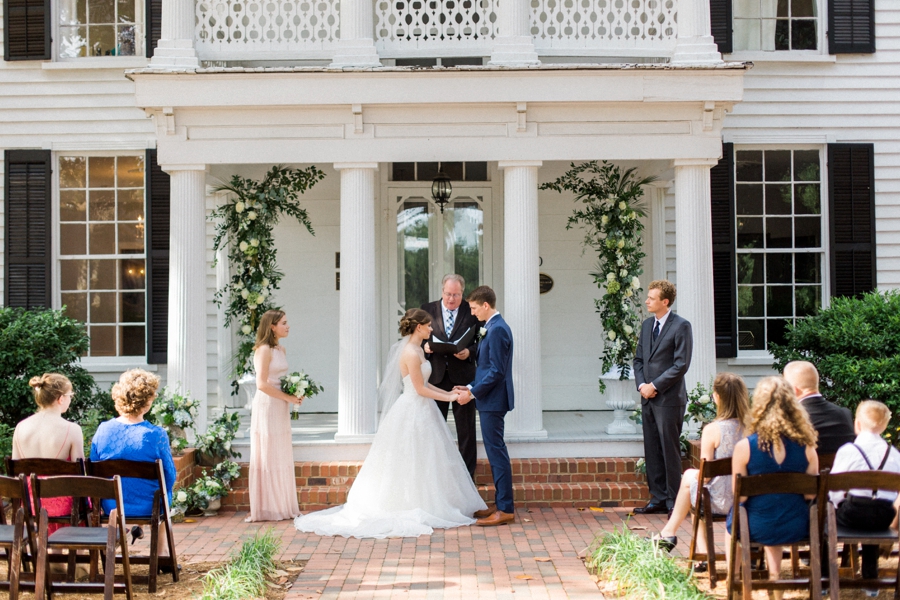 An Organic Intimate Wedding In North Carolina via TheELD.com