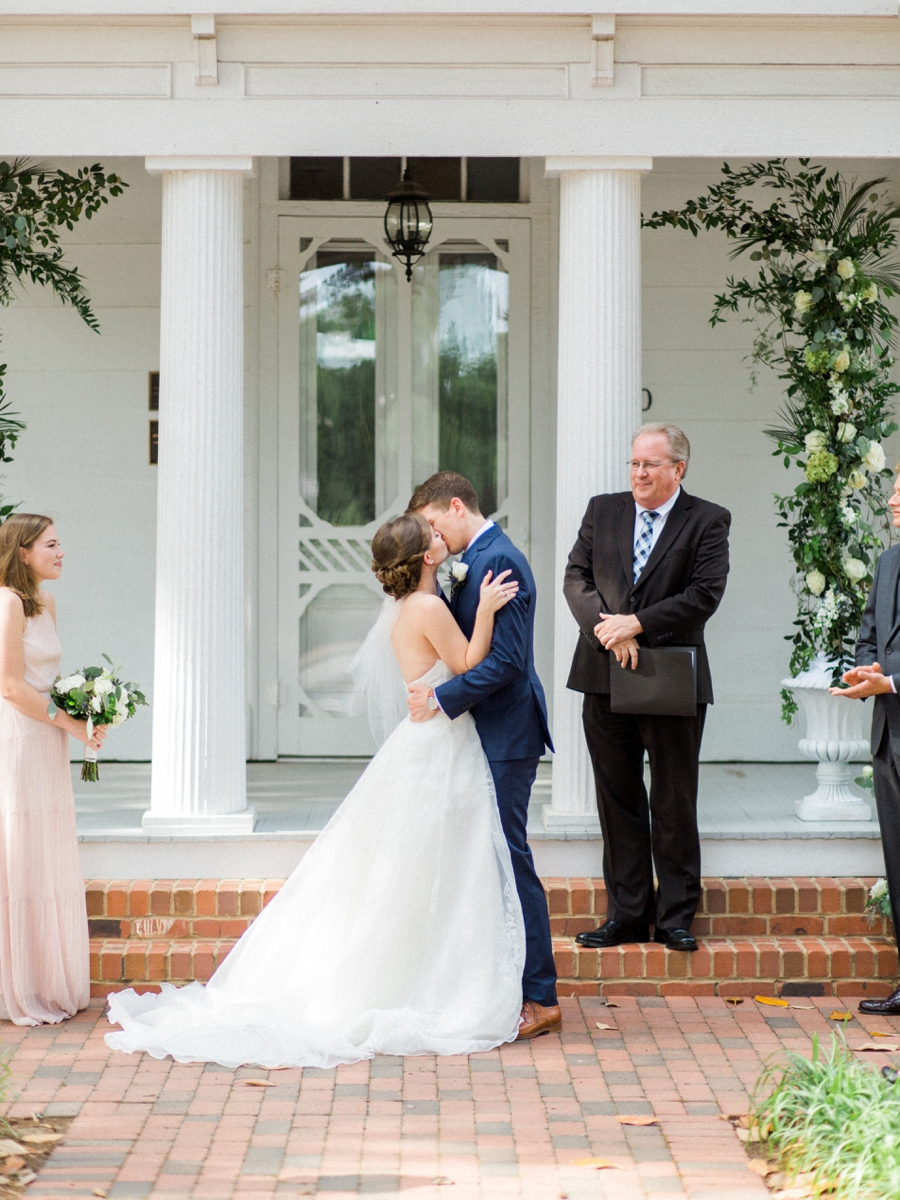 An Organic Intimate Wedding In North Carolina via TheELD.com