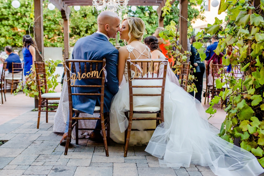 Romantic Blush Franciscan Gardens Wedding via TheELD.com