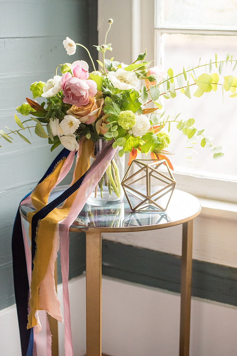 Intimate Jewel Toned North Carolina Wedding via TheELD.com