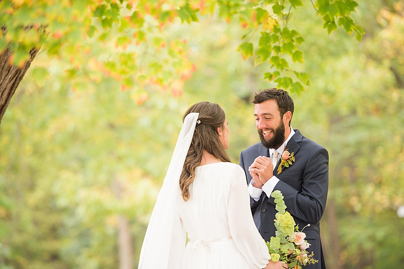 Intimate Jewel Toned North Carolina Wedding via TheELD.com