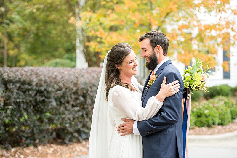 Intimate Jewel Toned North Carolina Wedding via TheELD.com