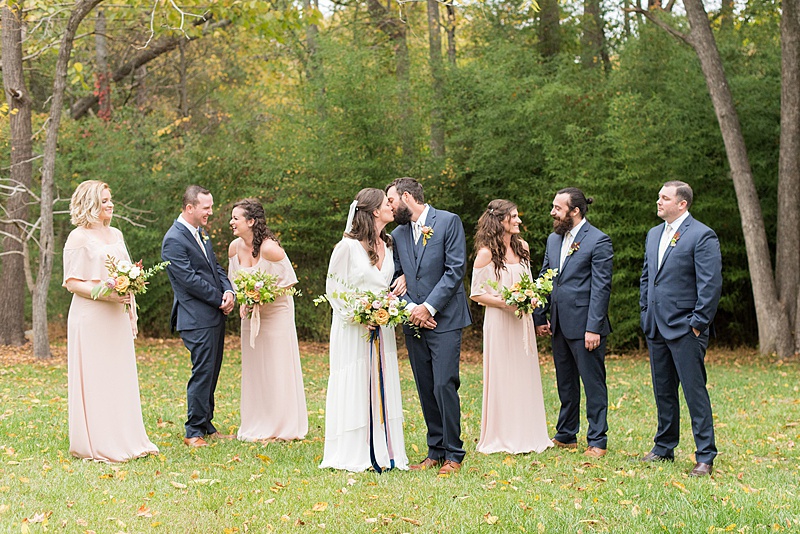 Intimate Jewel Toned North Carolina Wedding via TheELD.com