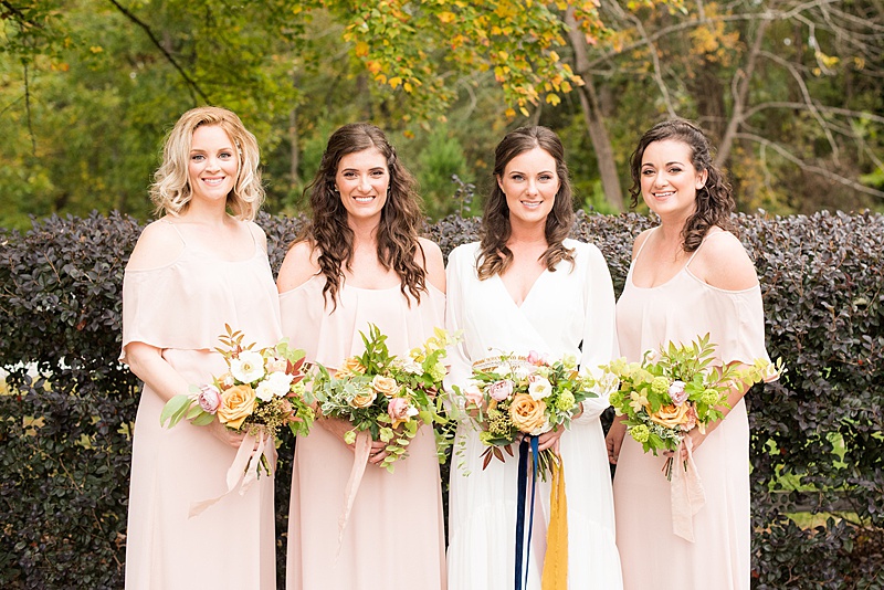 Intimate Jewel Toned North Carolina Wedding via TheELD.com