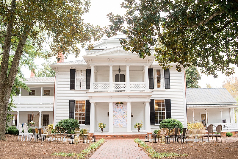 Intimate Jewel Toned North Carolina Wedding via TheELD.com