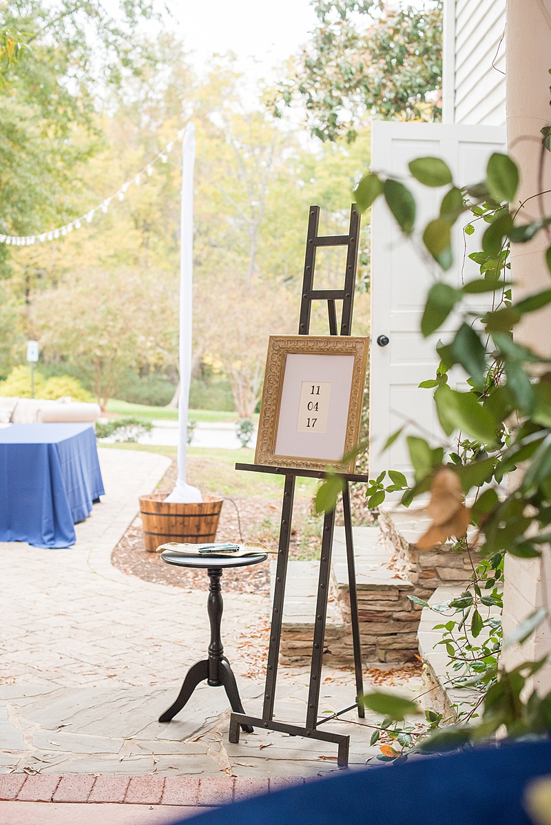 Intimate Jewel Toned North Carolina Wedding via TheELD.com