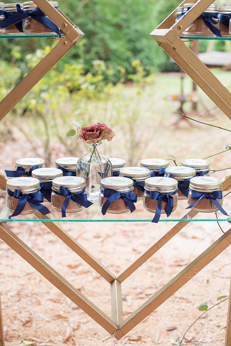 Intimate Jewel Toned North Carolina Wedding via TheELD.com