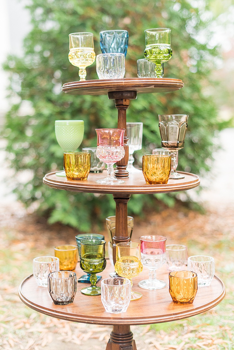 Intimate Jewel Toned North Carolina Wedding via TheELD.com