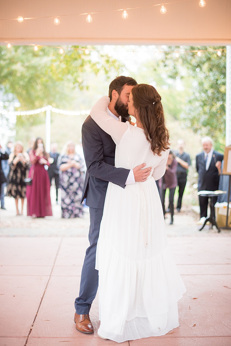 Intimate Jewel Toned North Carolina Wedding via TheELD.com