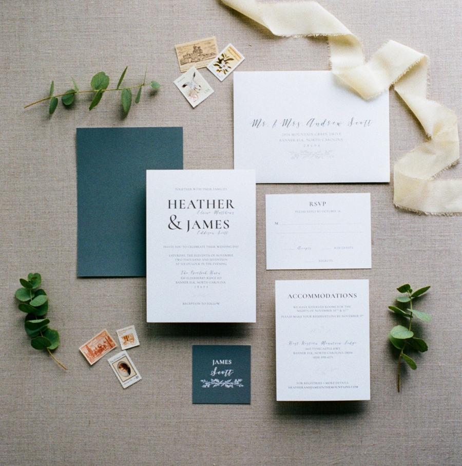 Organic Mountain Wedding Ideas via TheELD.com