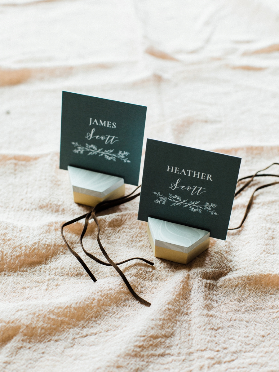 Organic Mountain Wedding Ideas via TheELD.com