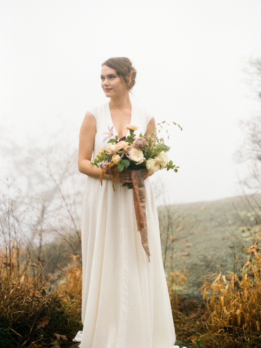 Organic Mountain Wedding Ideas via TheELD.com