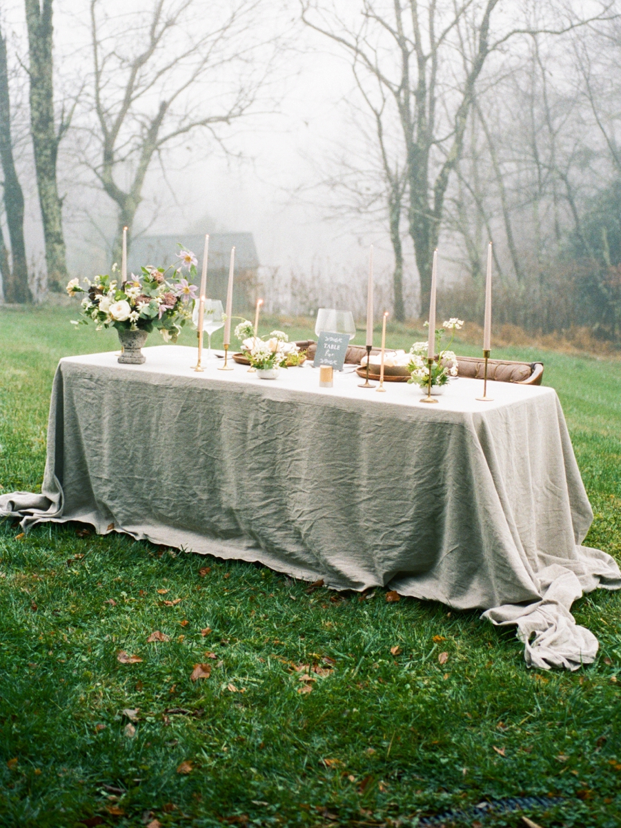 Organic Mountain Wedding Ideas via TheELD.com