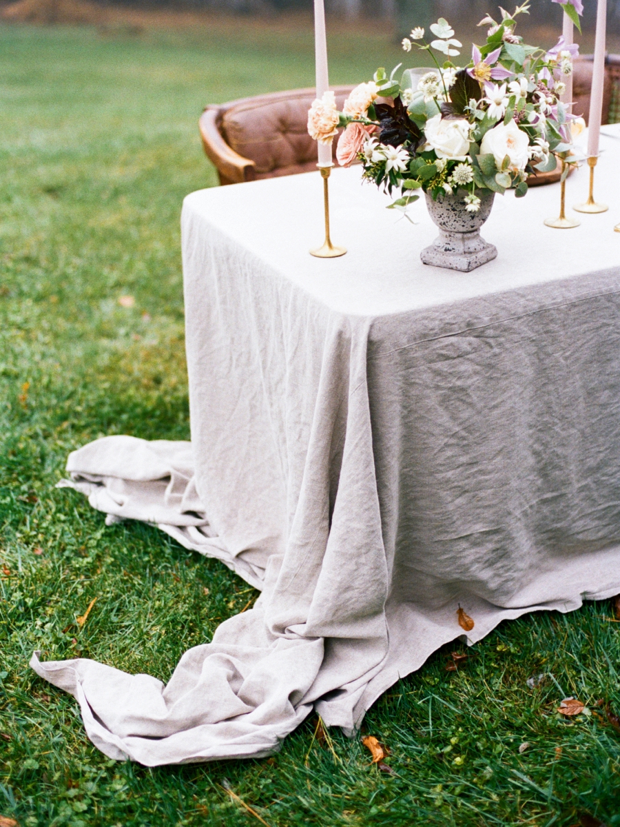 Organic Mountain Wedding Ideas via TheELD.com