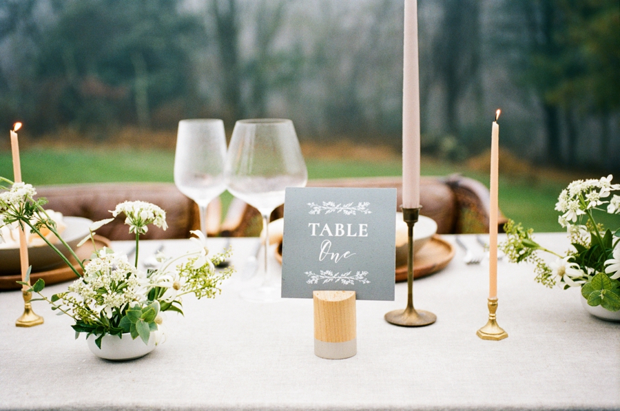 Organic Mountain Wedding Ideas via TheELD.com