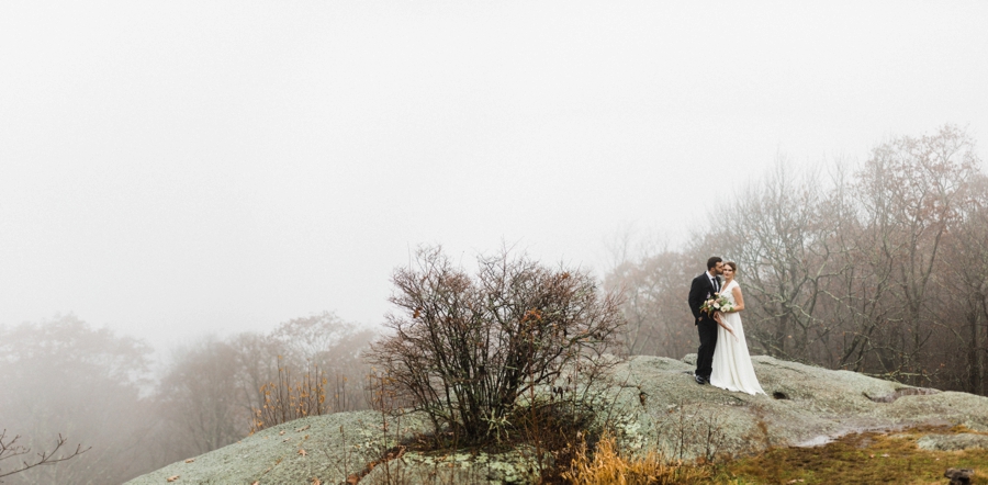 Organic Mountain Wedding Ideas via TheELD.com