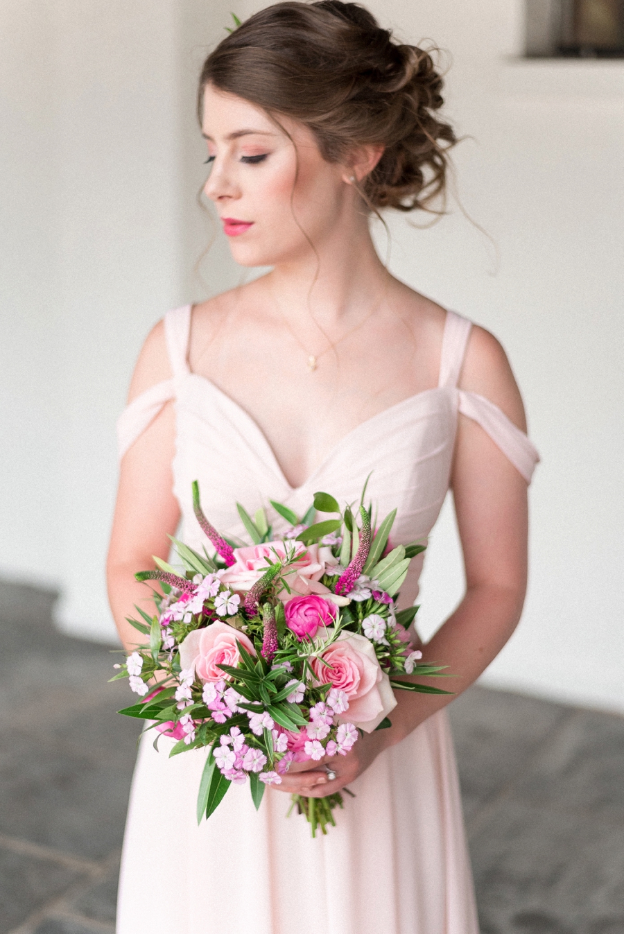 Pink & Gold New Orleans Wedding Ideas via TheELD.com