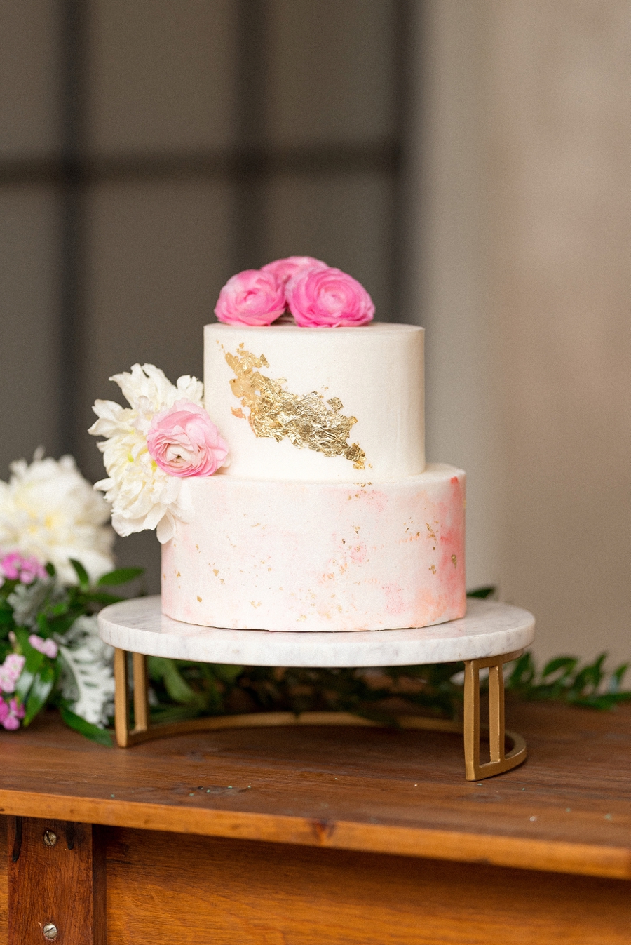 Pink & Gold New Orleans Wedding Ideas via TheELD.com