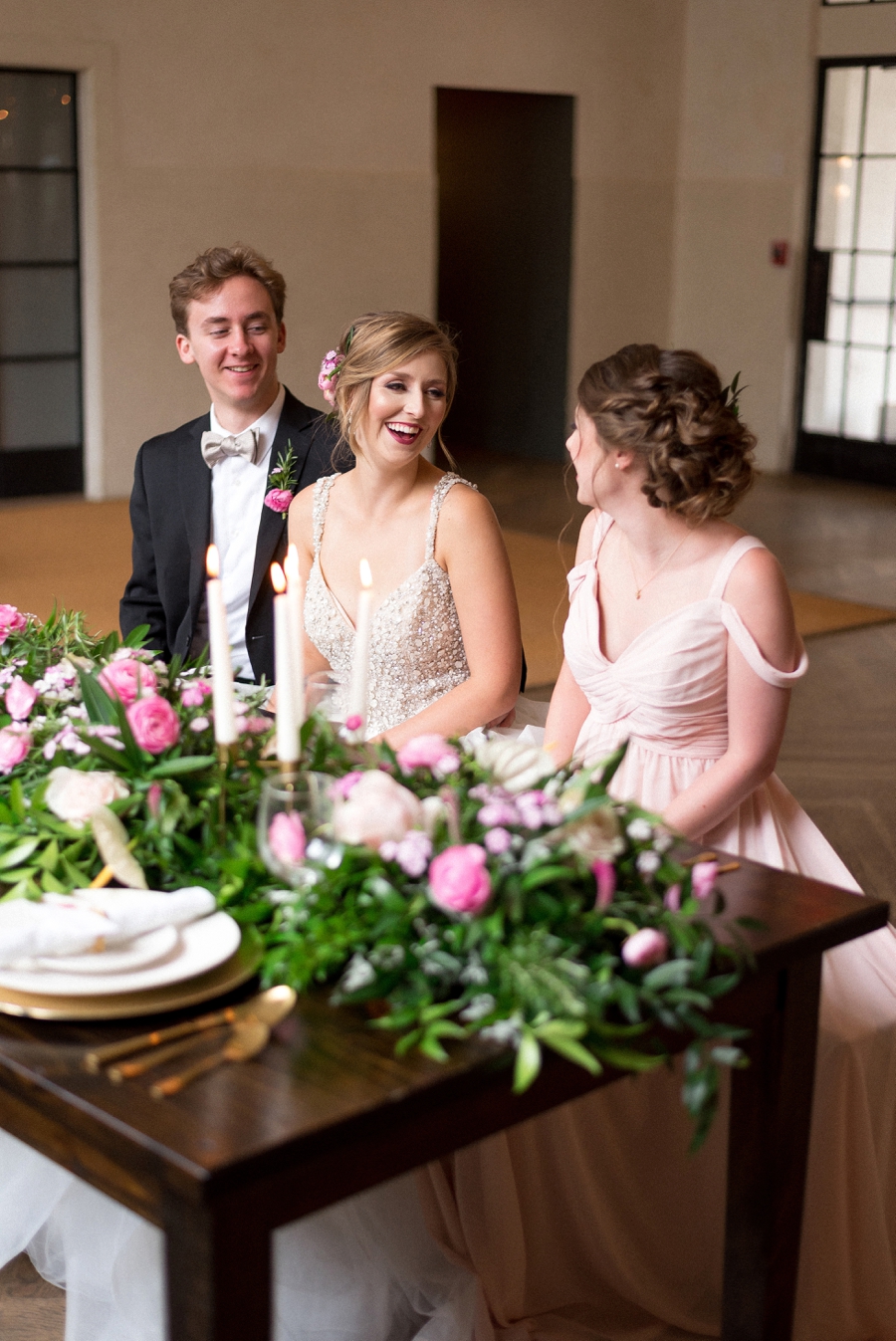 Pink & Gold New Orleans Wedding Ideas via TheELD.com