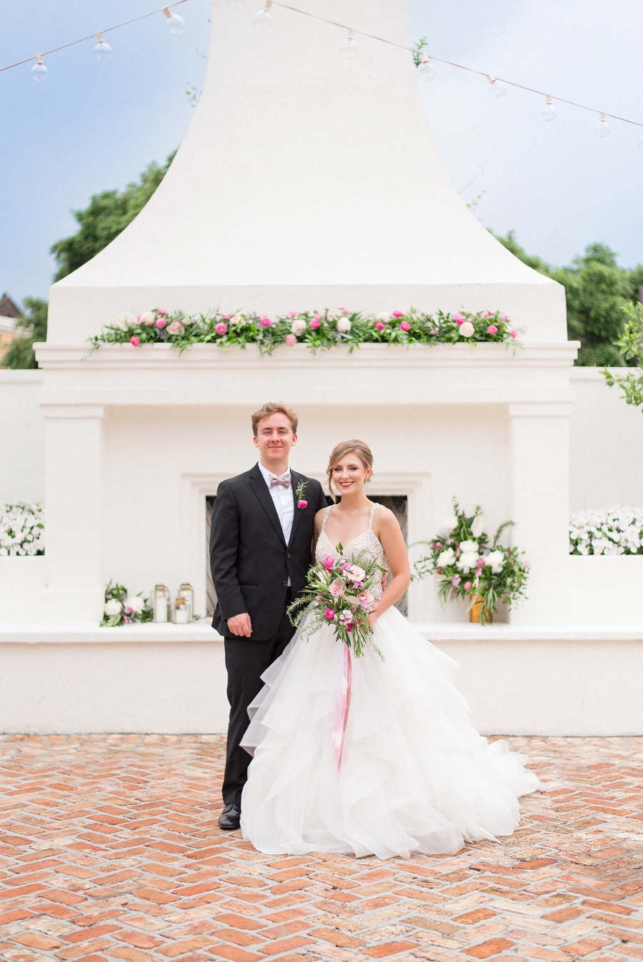 Pink & Gold New Orleans Wedding Ideas via TheELD.com