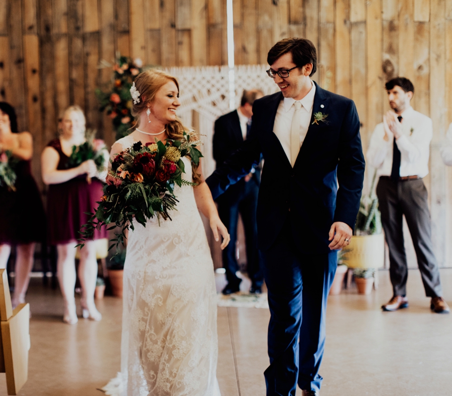 A Charming Boho Cleveland Wedding via TheELD.com