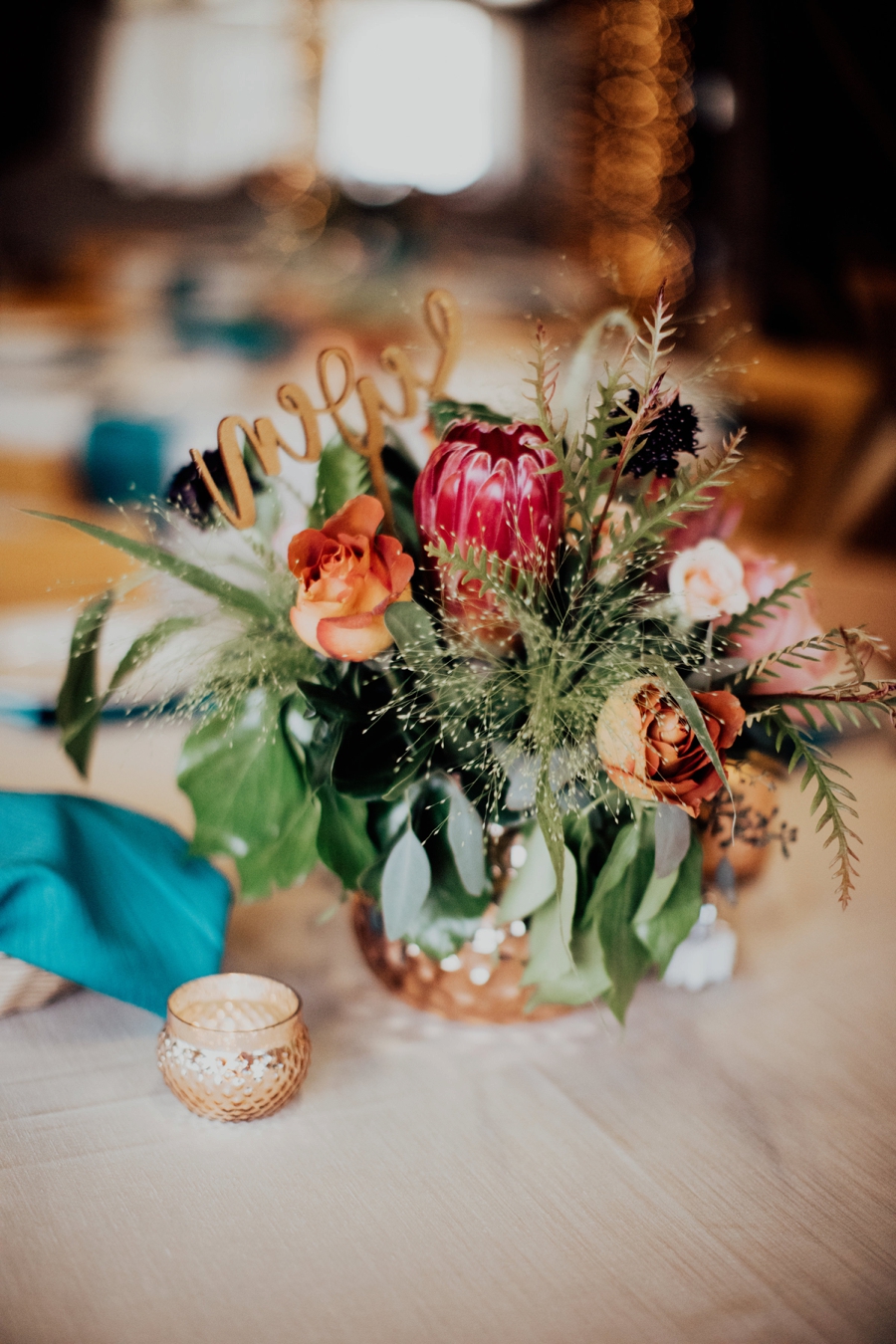 A Charming Boho Cleveland Wedding via TheELD.com