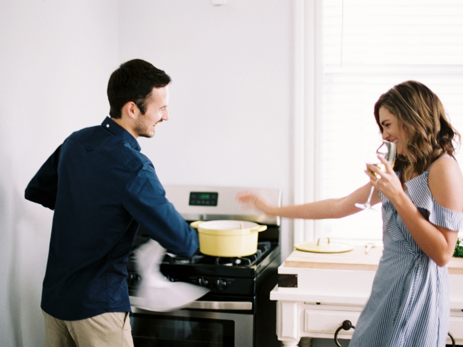 Mussels & Amaretto Sours: An At Home Lifestyle Session via TheELD.com